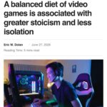 🎮 Гейминг против стресса. Ученые связали видеоигры с ментальным здоровьем